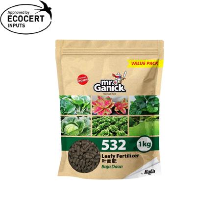 MR GANICK 532 ORG LEAFY FERTILIZER 1KG