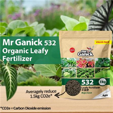 MR GANICK 532 ORG LEAFY FERTILIZER 1KG