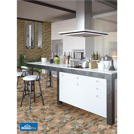 DURAGRES FLOORTILE 40X40 BOLOGNA BROWN 0.96M2