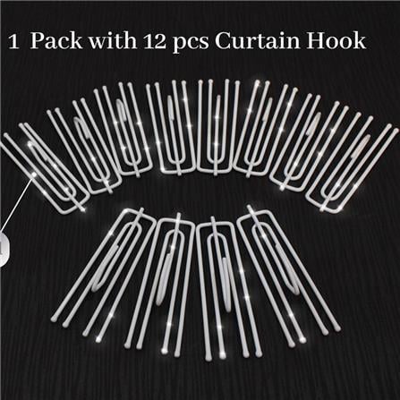 FAVORITA CURTAIN HOOK 12/PACK