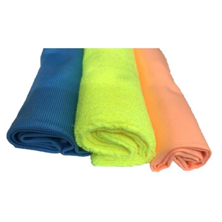 JUN HONG 3IN1 MICROFIBRE CLOTH (CAR CLEANING TOOLS)