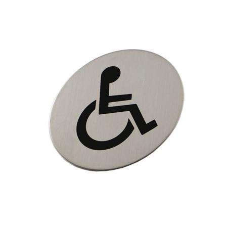 AVIO DESTINATION BOARD-HANDICAP SIGN  6.7CM
