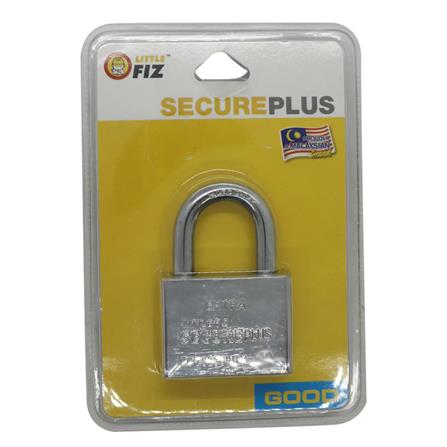 LITTLE FIZ CHROME PADLOCK SINGLE 60MM 1 EACH
