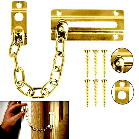 LITTLE FIZ METAL HASP & STAPLE WITH CHAIN 1 EACH