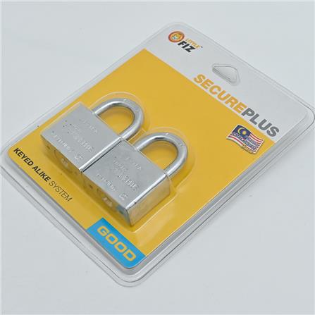 LITTLE FIZ CHROME KEYED ALIKE 40MM 2 EACH