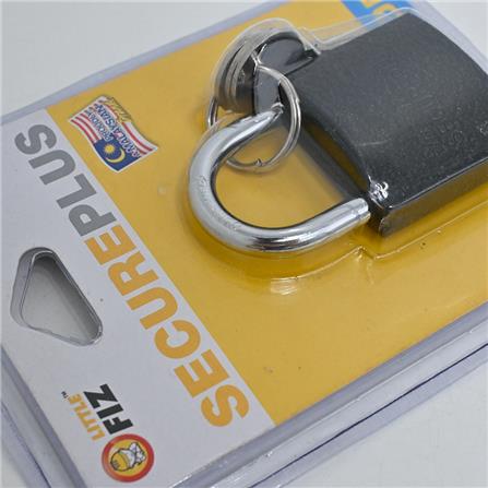 LITTLE FIZ IRON PADLOCK SINGLE 40MM BLACK 1 EACH