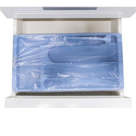 KING BASE CABINET/DRAWER STAINLESS STEEL TOP NUVO WHITE