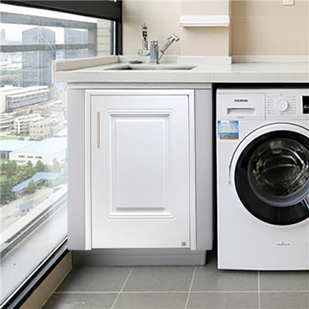 KING SINGLE GAS TANK DOOR PEARL WHITE