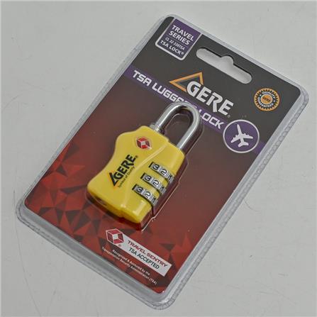 GERE 30MM CL32-338TSA SINGLE LUGGAGE PADLOCK