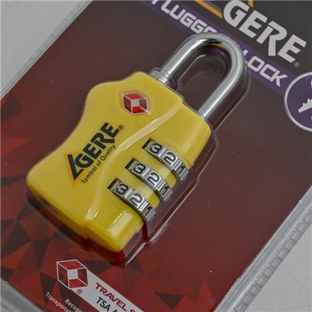 GERE 30MM CL32-338TSA SINGLE LUGGAGE PADLOCK