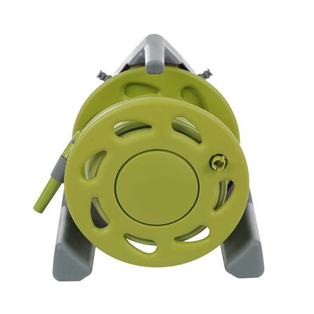 WALL-MOUNTED HOSE REEL SPRING H005 1/2"X20M GREEN