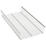 STACKO SHELF MESH 80X30X10CM WHITE