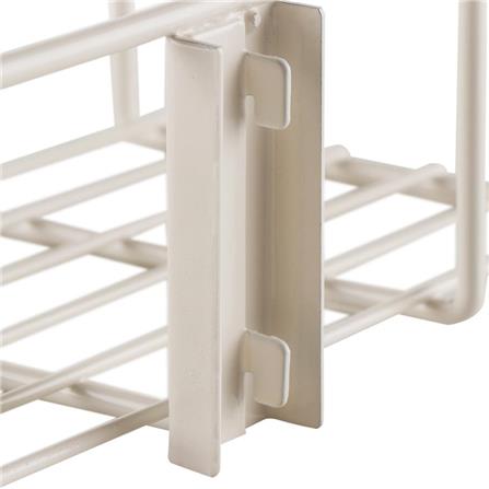 STACKO MESH SHELF 30X10X10CM WHITE