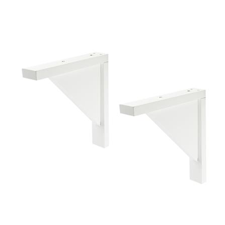 FASTTECH WOODEN BRACKET 19X20.5CM WHITE