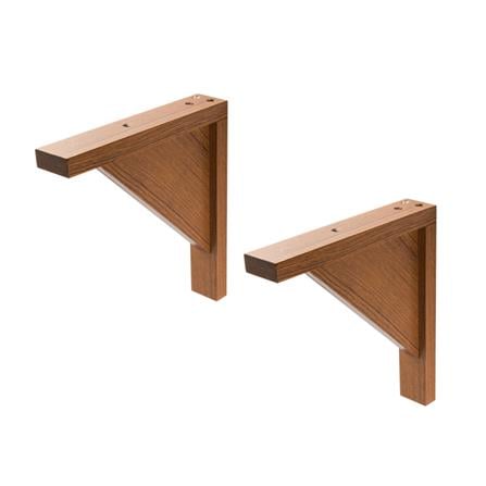WOODEN BRACKET FASTTECH 19X20.5CM TEAK