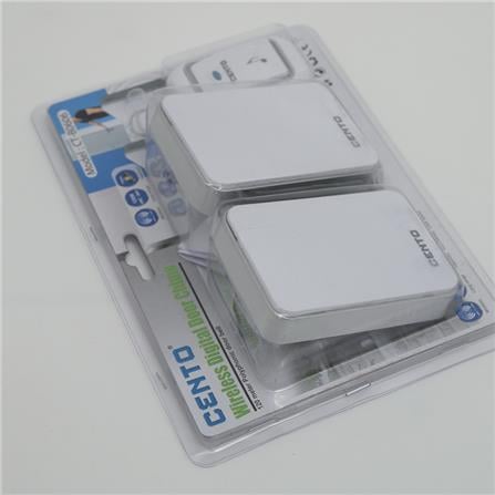 CENTO CHIME WIRELESS DOORBELL DUAL RECEIVER CT-B0606