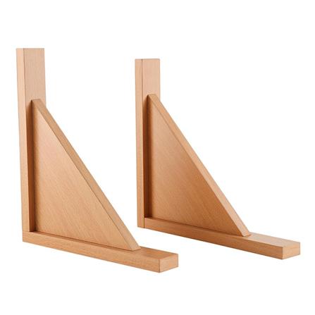 WOODEN BRACKET FASTTECH 24X25.5CM BEACH