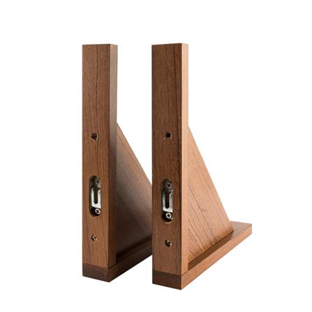 WOODEN BRACKET FASTTECH 24X25.5CM TEAK