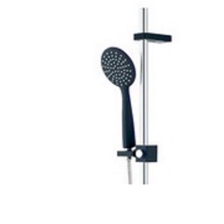 KUDOS SLIDE BAR SHOWER SET KSSB220BL