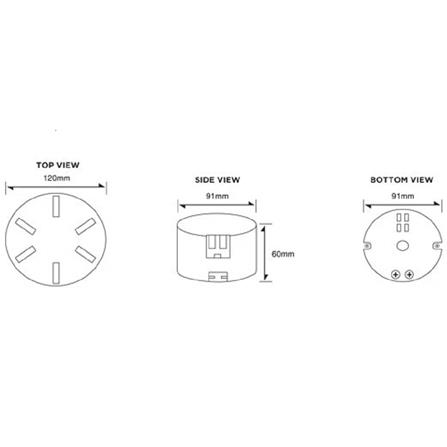 ECONLITE LED 6x0.2W EMERGENCY LIGHT LP333