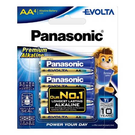 PANASONIC EVOLTA AA BATTERY 4PCS 1.5V LR6EG/4B
