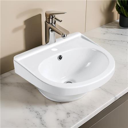 SORENTO WASHBASIN WALL HUNG SRTWB245 WHITE