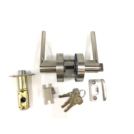 GERE ENTRANCE TUBULAR LEVER G4001-M26D SATIN CHROME