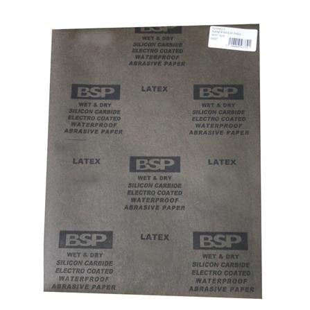 BSP SANDPAPER WATERPROOF 500 GRIT T483