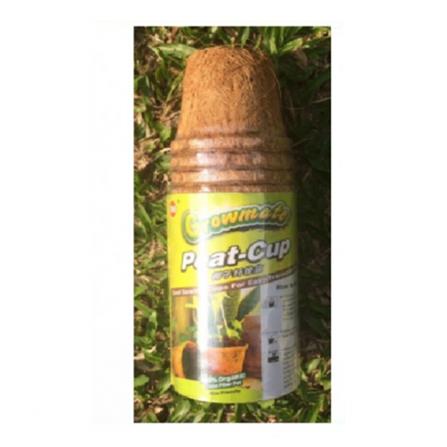 TRIO GROWMATE PEAT CUP - SQ3' - 9 CUPS