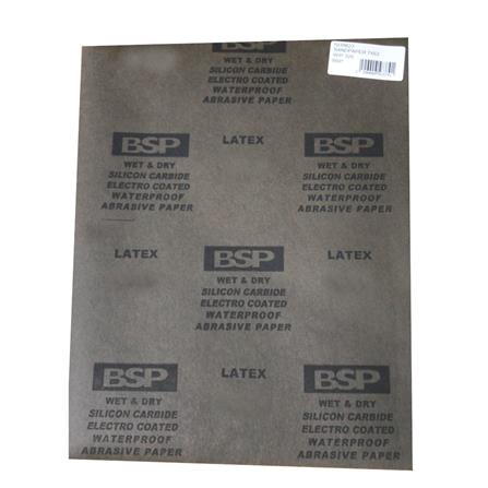 BSP SANDPAPER WATERPROOF 280 GRIT  T483