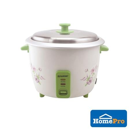 HANABISHI CONVENTIONAL RICE COOKER HA3633R 400WATT 1.0LITER