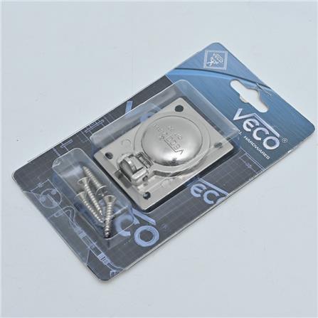 VECO DRAWER PULL HANDLE CP50 HLNI 50MM STAINLESS STEEL 1 EACH