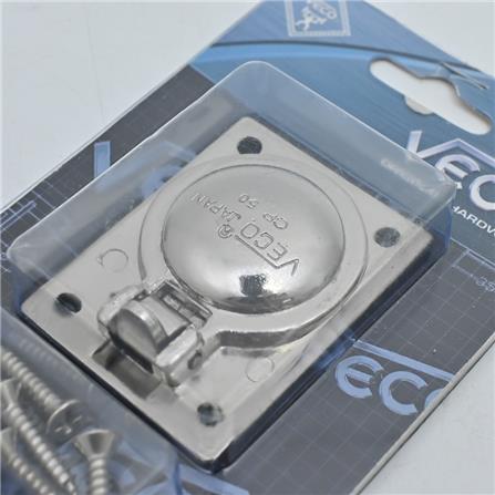 VECO DRAWER PULL HANDLE CP50 HLNI 50MM STAINLESS STEEL 1 EACH