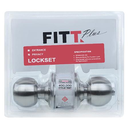 FITT PLUS 3100 SSP65 STAINLESS STEEL BATHROOM KNOB