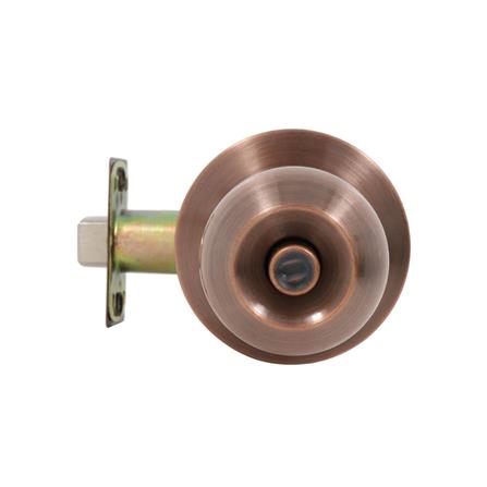 PRIVACY DOOR KNOB FITT 587ACP BALL HEAD ANTIQUE COPPER