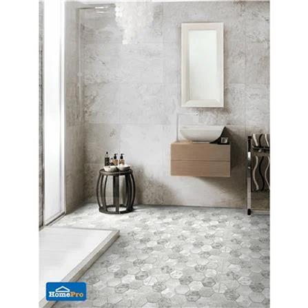 DURAGRES FLOORTILE 40X40 DOMINIC LIGHT GREY 0.96M2