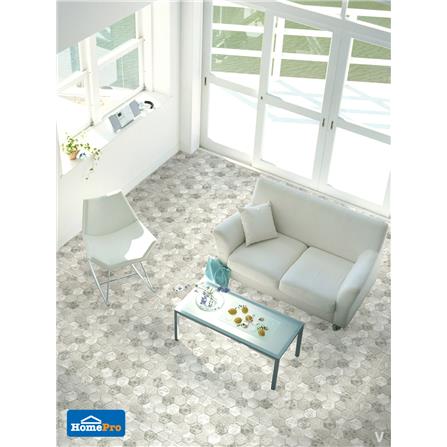 DURAGRES FLOORTILE 40X40 DOMINIC LIGHT GREY 0.96M2