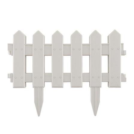 PLASTIC FENCE SPRING 102 WHITE 4EA
