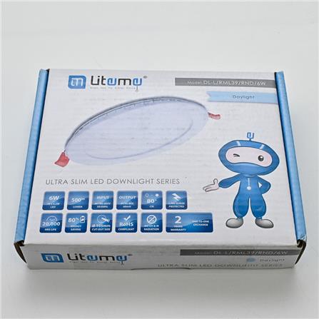 LITEME DOWNLIGHT RML39/6W/DL LITEME 5" RD