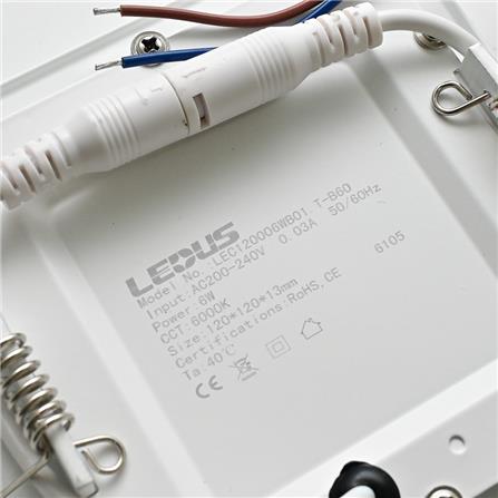 DL LED 6W CW LEC120006WB01.CW SQ LEDUS