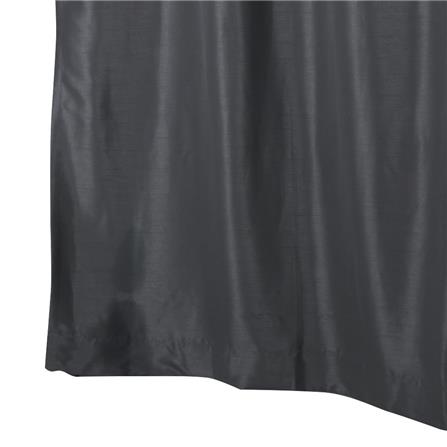 HLS CURTAIN EYELET SILKY UV 140X250CM GRAY