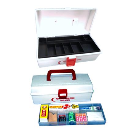JH MINI FIRST AID MEDICAL BOX M-290 WHITE