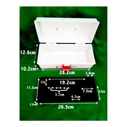JH MINI FIRST AID MEDICAL BOX M-290 WHITE