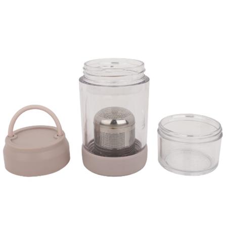 WATER BOTTLE MICRONWARE 300ml WATER BOTTLE 5265 TRANSPARENT ASSOSRTED COLOR