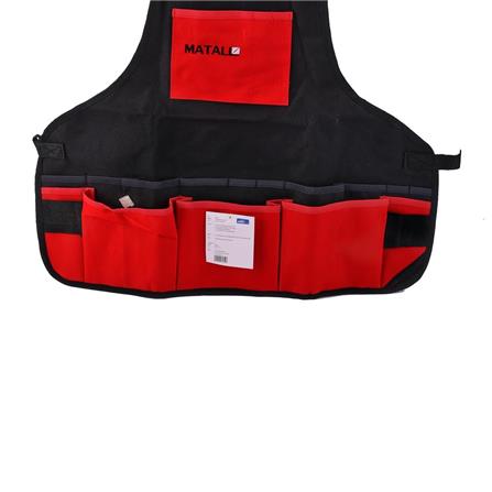 TOOL APRON MATALL HM04003 BLACK-RED