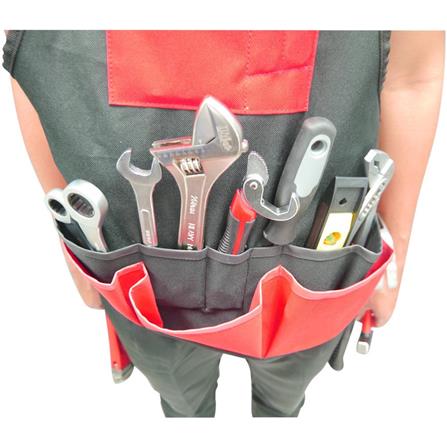 TOOL APRON MATALL HM04003 BLACK-RED