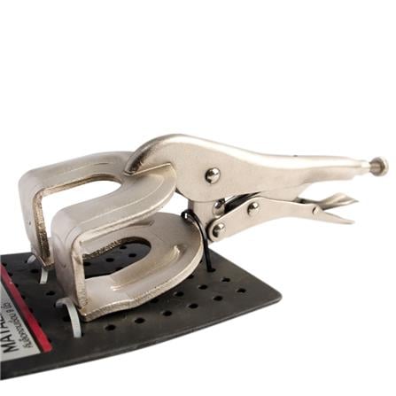 C-CLAMP LOCKING PLIERS FOR WELDING MATALL 9"