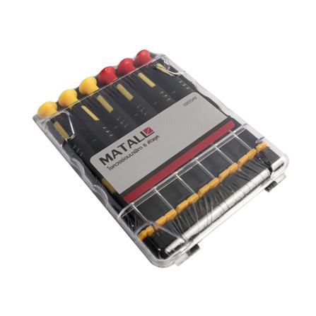 PRECISION SCREWDRIVER SET MATALL 6PCS/SET