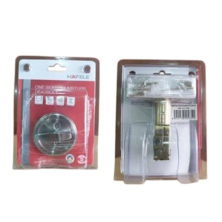 HAFELE HALF DEADBOLT 489.10.530 SATIN NICKEL