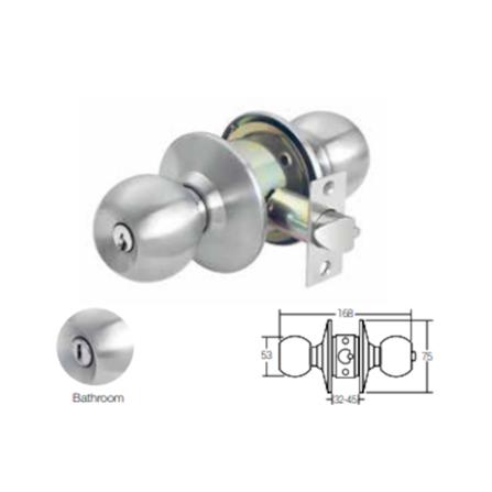 HAFELE ENTRANCE KNOB 489.93.127 STAINLESS STEEL